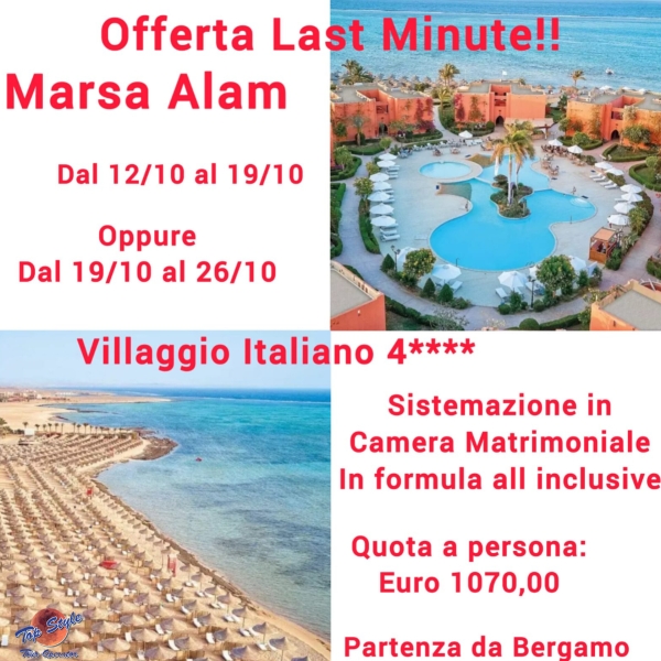 OFFERTA LAST MINUTE - MARSA ALAM